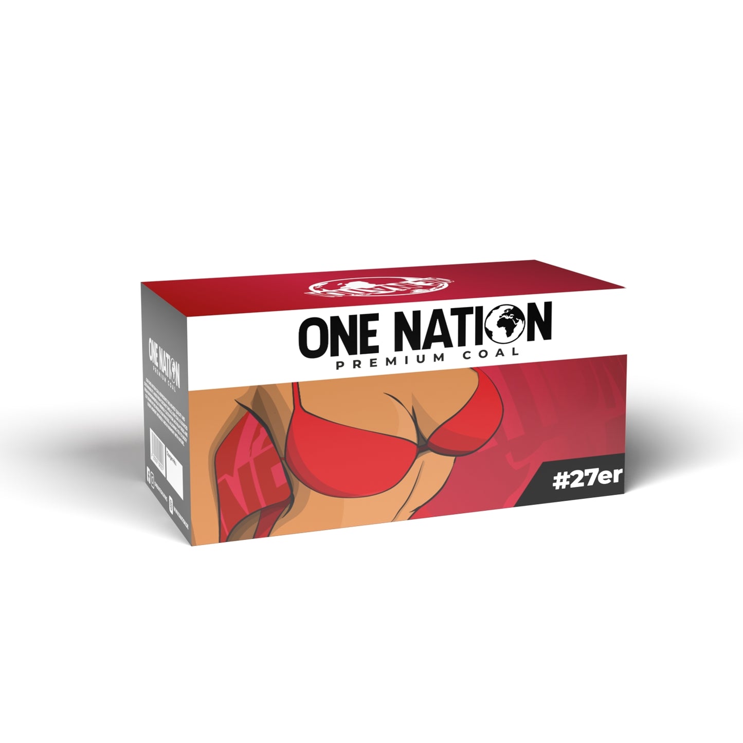 Въглени за Наргиле ONE NATION Premium Shisha Cubes #27er